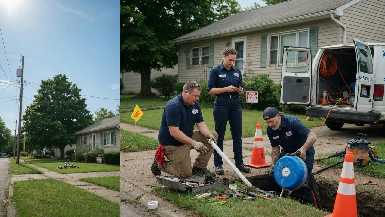 Sewer Line Repair in Loami, IL near me
